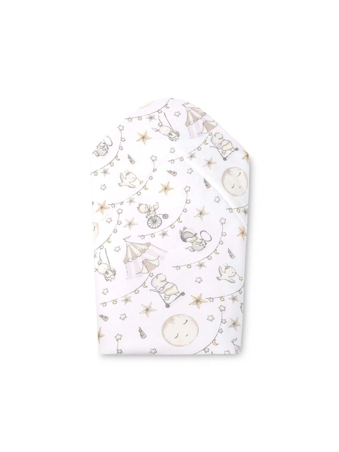 Cotton Baby Wrap 75x75 cm, Circus Pink, Sensillo 1 Cotton Baby Wrap 75x75 cm, Circus Pink, Sensillo 1