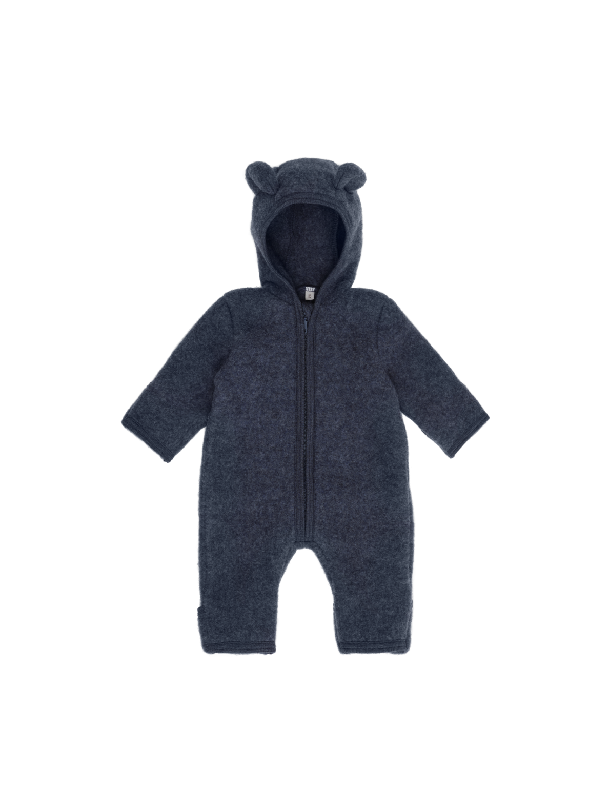 Merino wool jumpsuit with hood CeLaVi (Blue)