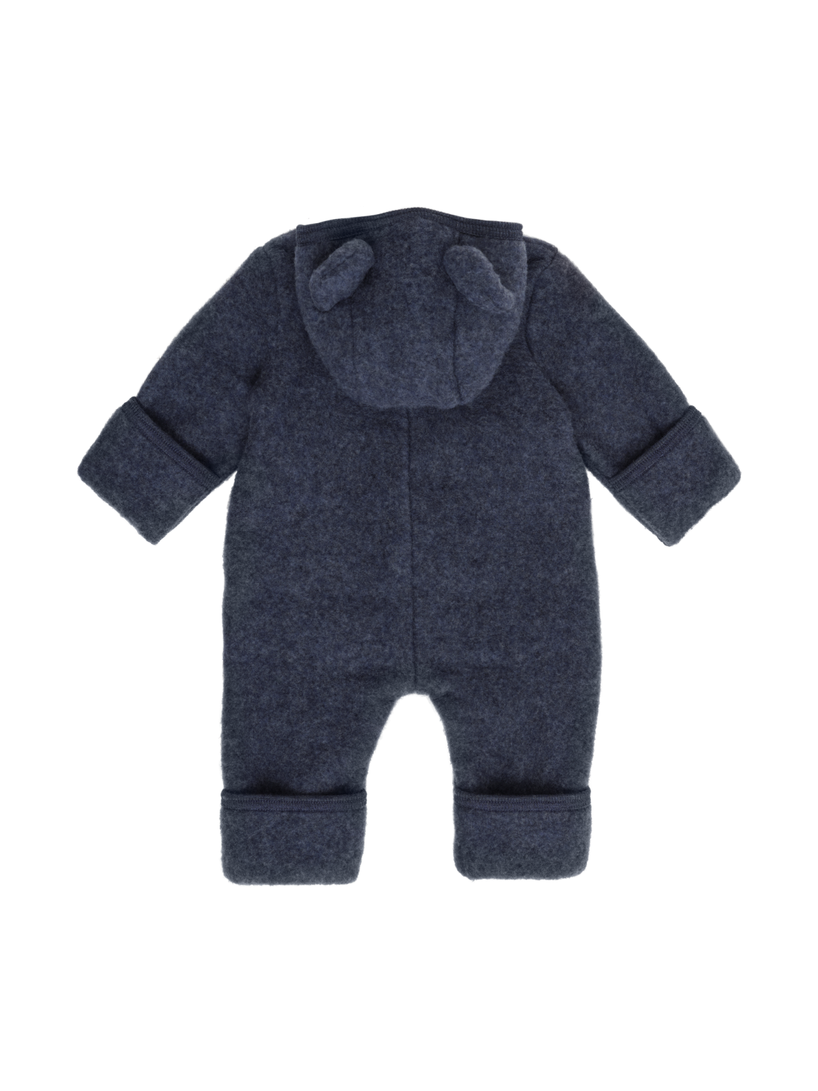 Merino wool jumpsuit with hood CeLaVi (Blue) 2