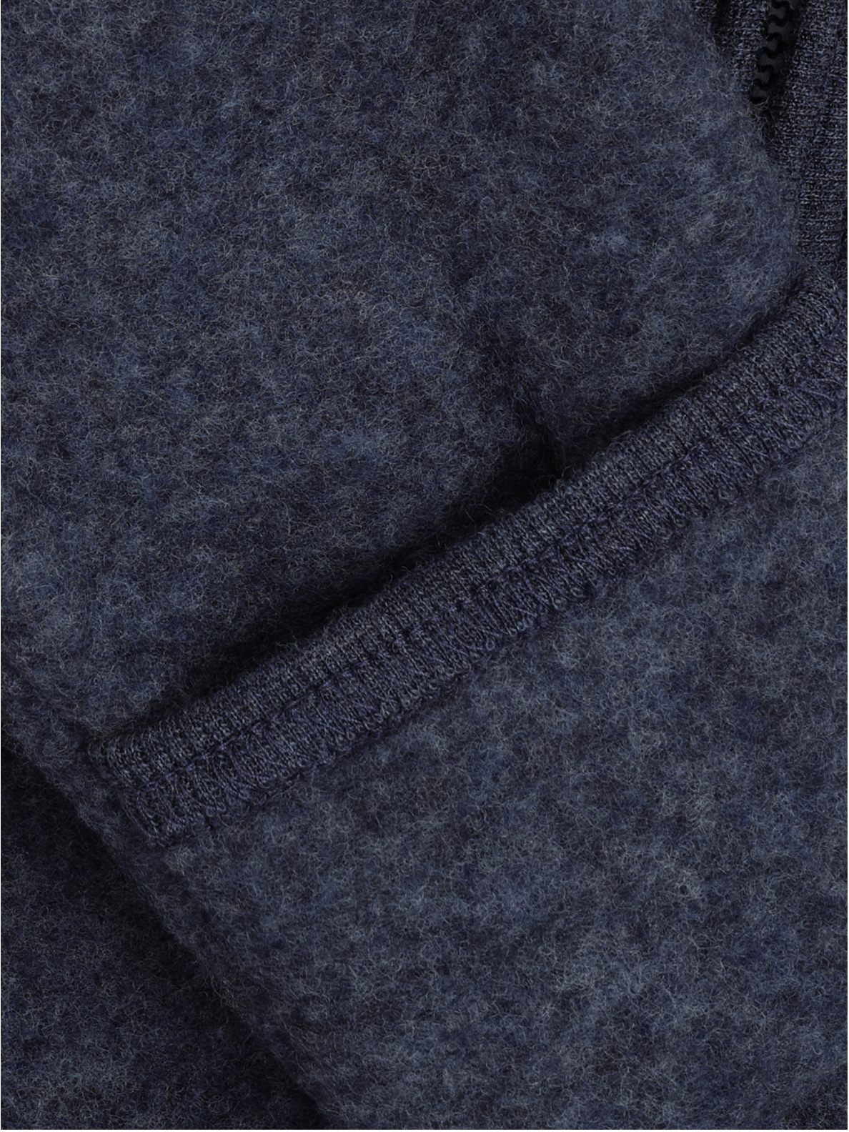 Merino wool jumpsuit with hood CeLaVi (Blue) 3