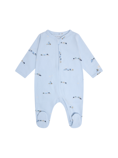 Cotton romper Fixoni (Train)