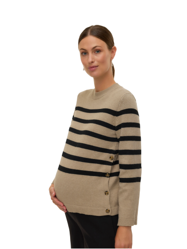 Knitted maternety pullover, MLmaddie, Mama;licious