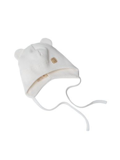 Cotton hat for babies with ears, Vilaurita (Kopija)
