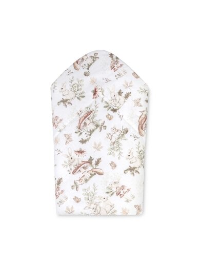Cotton Baby Wrap 75x75 cm, Forest’s Gifts Beige, Sensillo 1 Cotton Baby Wrap 75x75 cm, Forest’s Gifts Beige, Sensillo 1