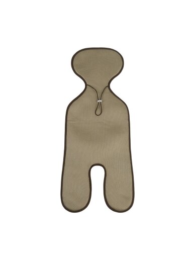 Merino Wool Anti-Sweat Car Seat Insert S, Brown, Sensillo 1