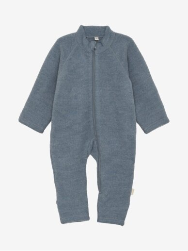 Merino wool overalls 60cm, CeLaVi (Blue)