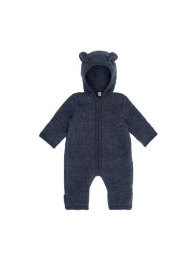Merino wool jumpsuit with hood CeLaVi (Blue)