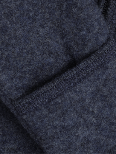 Merino wool jumpsuit with hood CeLaVi (Blue) 3