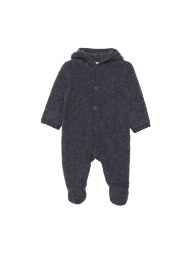 Merino wool jumpsuit with hood Fixoni