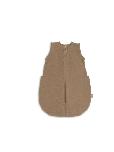 Merino Wool Sleeping Bag with Removable Sleeves 60 cm, TOG 2.0 - 2.5, Jollein, (Dark Hazel) 1 Merino Wool Sleeping Bag with Removable Sleeves 60 cm, TOG 2.0 - 2.5, Jollein, (Dark Hazel) 1