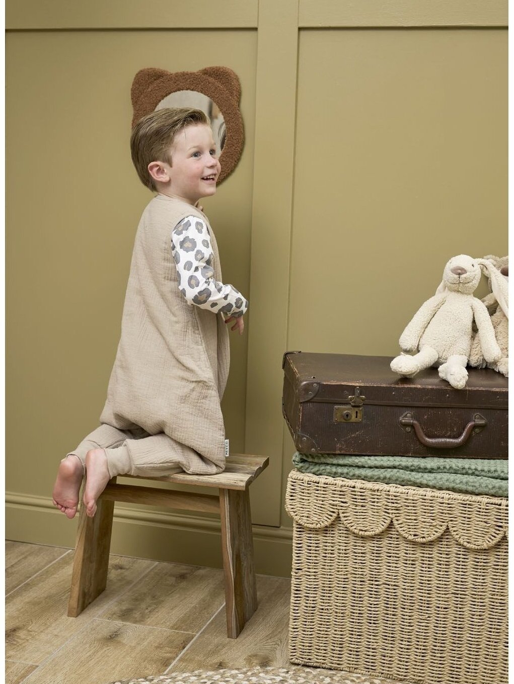 Baby sleep overall winter jumper, TOG 2.0, Meyco Baby 92 cm Sand 3 Baby sleep overall winter jumper, TOG 2.0, Meyco Baby 92 cm Sand 3