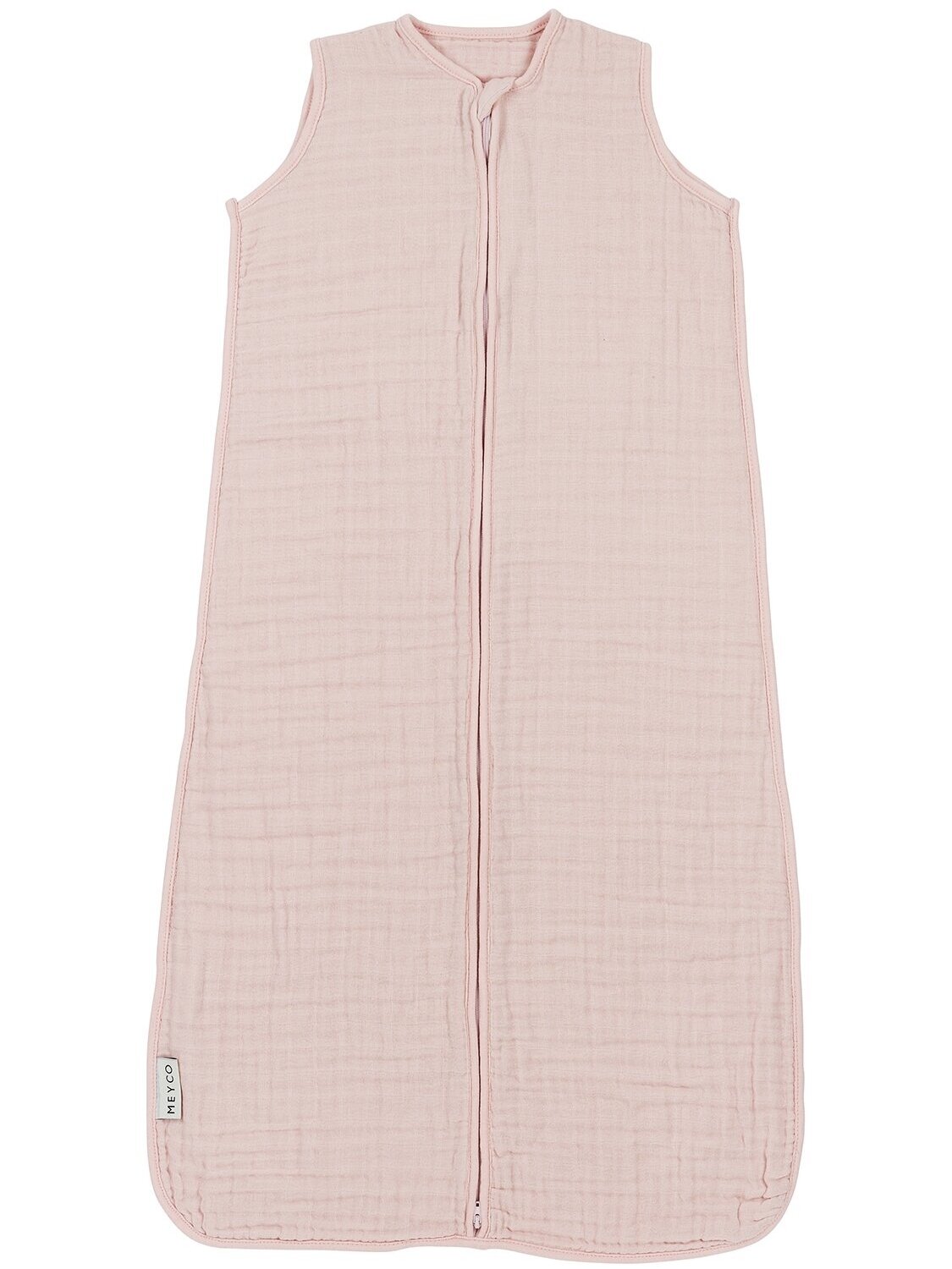 Muslin sleeping bag, TOG 0.5, 70cm, Meyco Baby Soft pink
