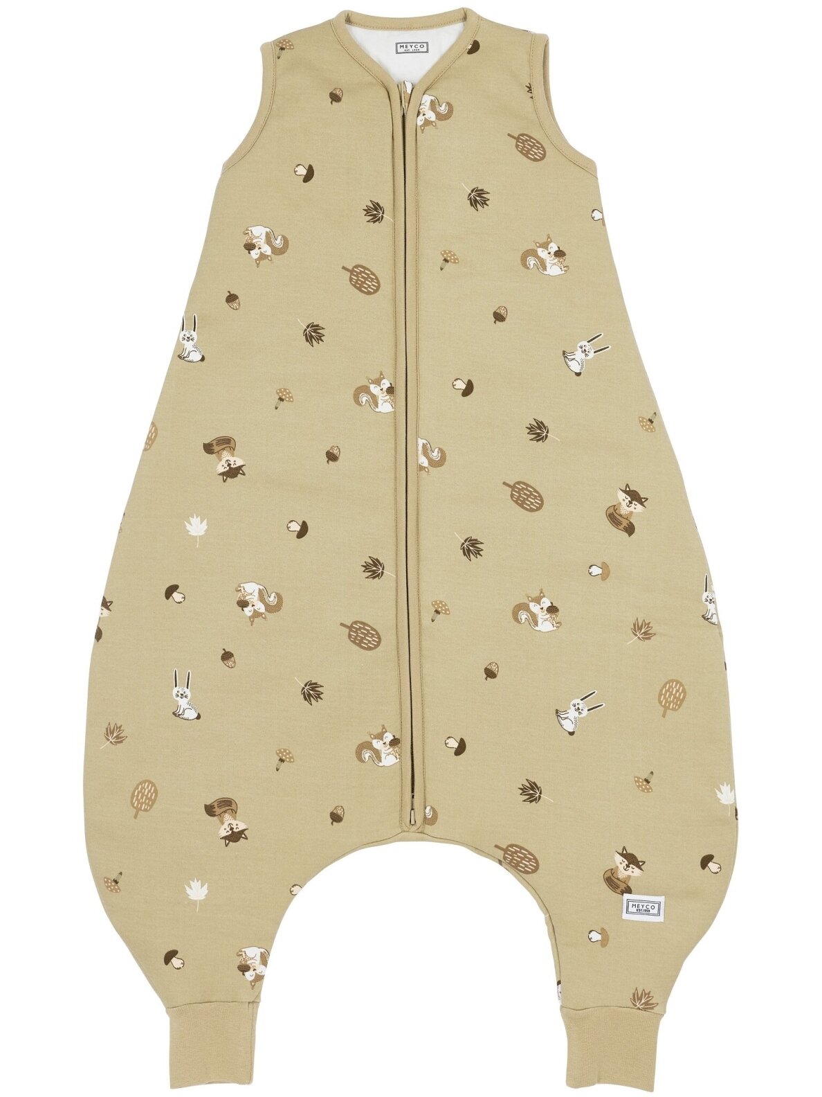 Baby sleep overall winter jumper, TOG 2.0, Meyco Baby, Forest Animals Sand, 104 cm. Baby sleep overall winter jumper, TOG 2.0, Meyco Baby, Forest Animals Sand, 104 cm.