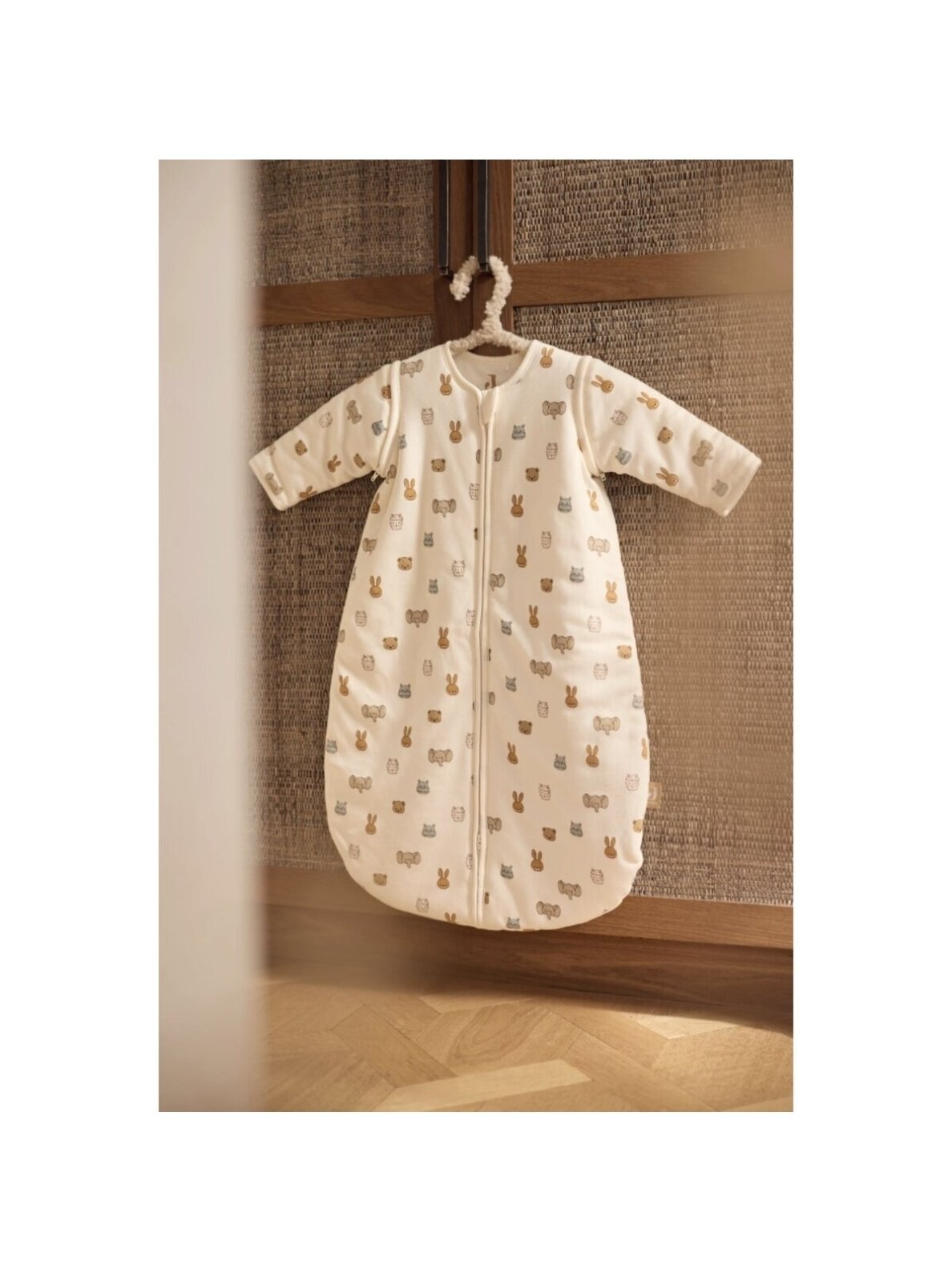Sleeping Bag with Removable Sleeves 70 cm, Jollein, Jollies 3 Sleeping Bag with Removable Sleeves 70 cm, Jollein, Jollies 3
