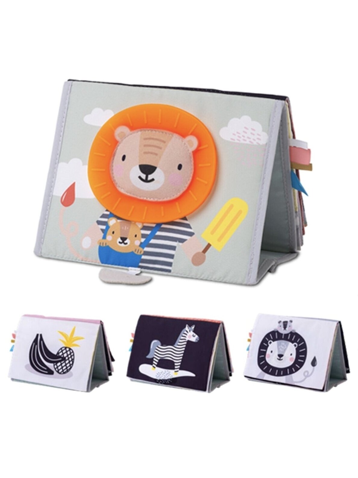 Savannah Tummy-Time Book, Taf Toys 2