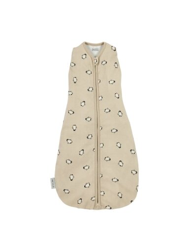 Sleeping bag-cocoon for baby 70 cm, TOG 0.3, Meyco Baby (Penguin soft sand)