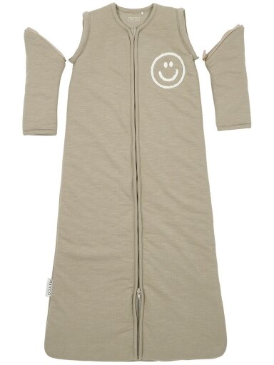 Magamiskott, Smile Taupe, 70cm, TOG 2.5, Meyco Baby