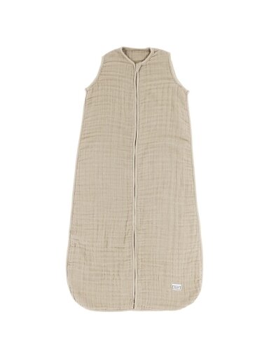Muslin sleeping bag for baby 70 cm, TOG 0.5, Meyco Baby (Uni sand)