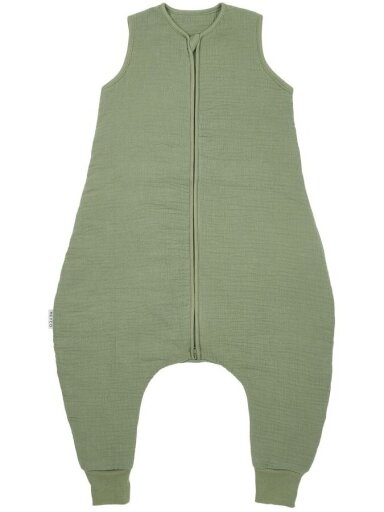 Baby sleep overall winter jumper, TOG 2.0, Meyco Baby 80 cm Olive green