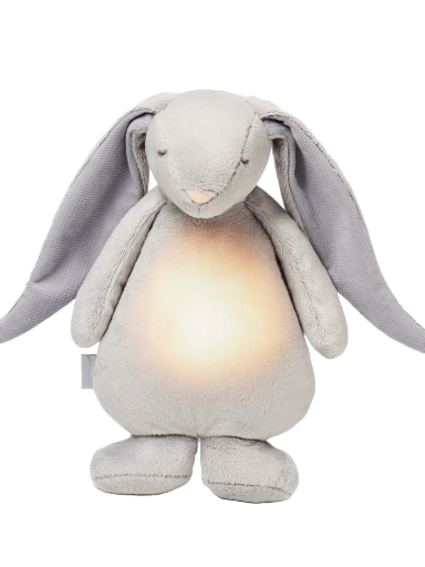 Sleeping bag - rabbit toy, Moonie (Silver)
