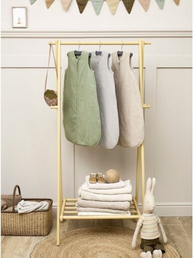 Sleeping bag for baby, 60 cm TOG 2.0, Meyco Baby (Olive green) 4 Sleeping bag for baby, 60 cm TOG 2.0, Meyco Baby (Olive green) 4