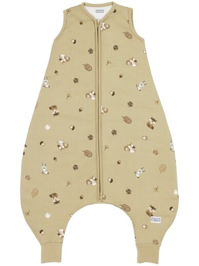 Baby sleep overall winter jumper, TOG 2.0, Meyco Baby, Forest Animals Sand, 104 cm. Baby sleep overall winter jumper, TOG 2.0, Meyco Baby, Forest Animals Sand, 104 cm.