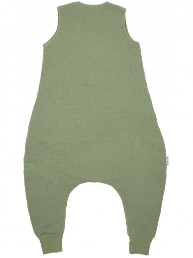 Baby sleep overall winter jumper, TOG 2.0, Meyco Baby 104 cm Olive green 2 Baby sleep overall winter jumper, TOG 2.0, Meyco Baby 104 cm Olive green 2
