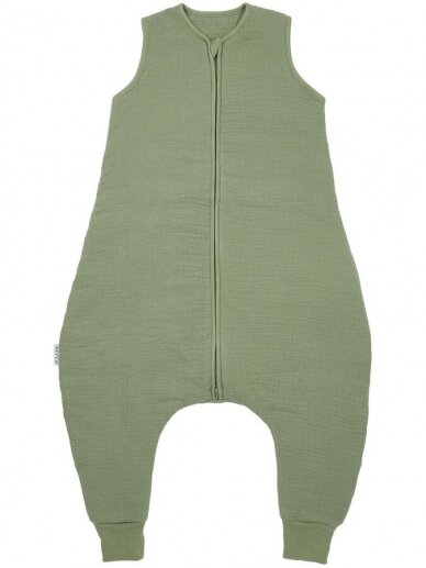 Baby sleep overall winter jumper, TOG 2.0, Meyco Baby 104 cm Olive green Baby sleep overall winter jumper, TOG 2.0, Meyco Baby 104 cm Olive green