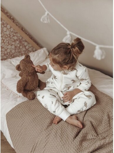 Baby sleep overall winter jumper, TOG 2.5, Meyco Baby, Robin multi, 104cm 1 Baby sleep overall winter jumper, TOG 2.5, Meyco Baby, Robin multi, 104cm 1