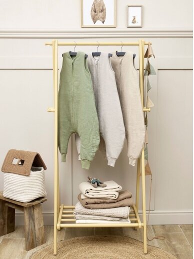 Baby sleep overall winter jumper, TOG 2.0, Meyco Baby 104 cm Olive green 5 Baby sleep overall winter jumper, TOG 2.0, Meyco Baby 104 cm Olive green 5