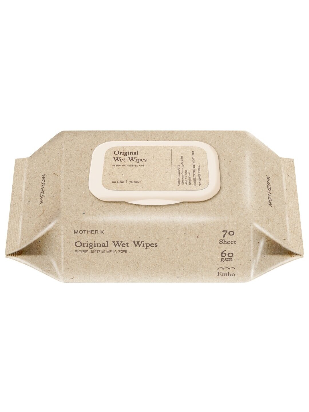 Mother-K Wet Wipes ORIGINAL, 70 pcs Mother-K Wet Wipes ORIGINAL, 70 pcs