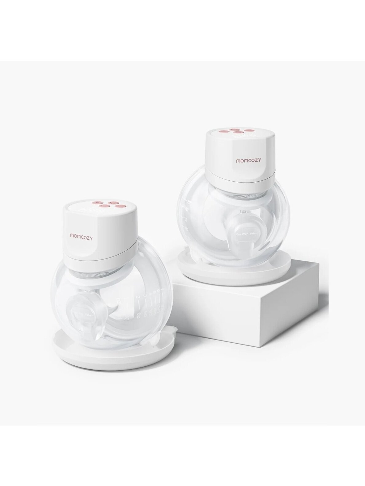 Momcozy Double Wearable Breast Pump S12 Pro+, White