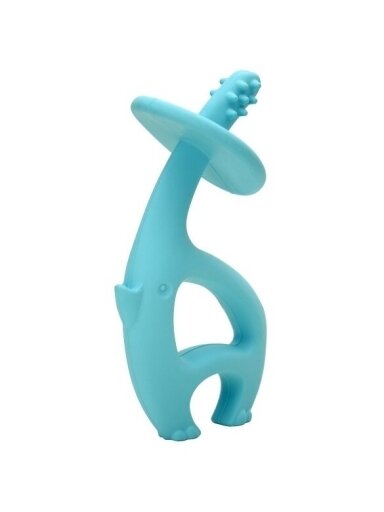 MOMBELLA teether, dancing elephant 3 months+ (Blue)