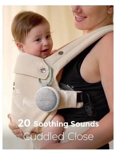 Momcozy kaasaskantav valge müra seade, öötulega