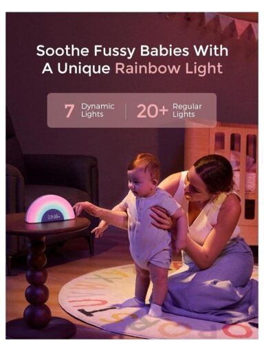 MOMCOZY valge müra masin ja äratuskell DreamSync