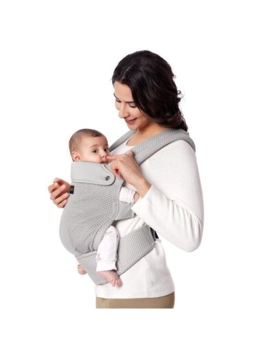 Momcozy ergonoomiline võrkkangast beebi kandmiseade, hall