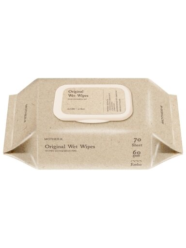 Mother-K Wet Wipes ORIGINAL, 70 pcs
