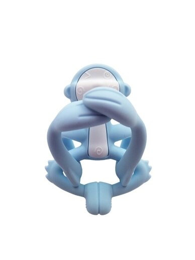 Mombella Monkey Teether Light blue 3