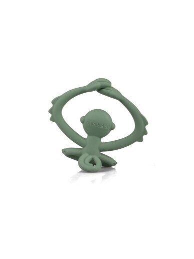 Mombella Monkey Teether Green 1 Mombella Monkey Teether Green 1