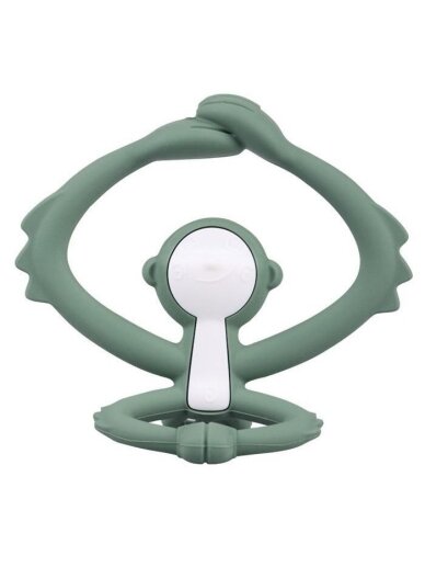 Mombella Monkey Teether Green