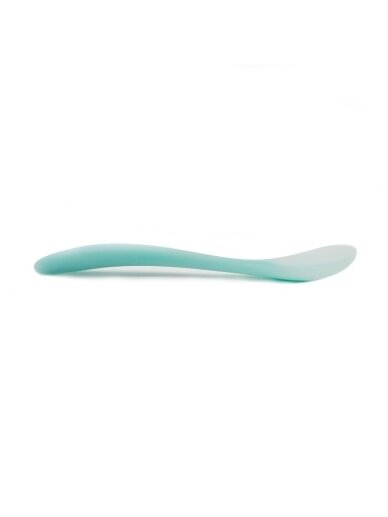 Mombella silicone spoons 2pcs, 3 months+ (Mint) 1
