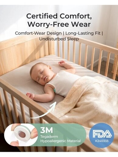 Momcozy nutikas beebi termomeeter, temperatuuri jälgimine rakenduses 5 Momcozy nutikas beebi termomeeter, temperatuuri jälgimine rakenduses 5