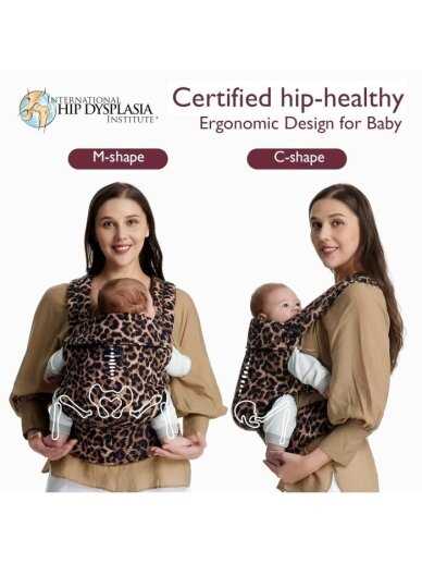 Momcozy ergonomic baby carrier (Black) (Kopija) 2 Momcozy ergonomic baby carrier (Black) (Kopija) 2