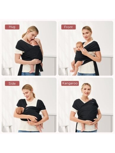 Momcozy baby carrier (Black) 4 Momcozy baby carrier (Black) 4