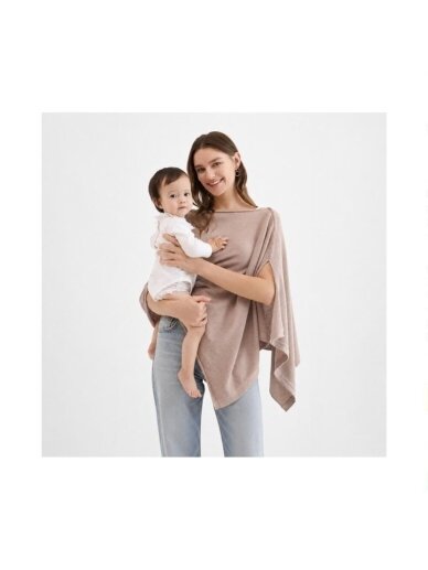 Momcozy nursing cover, brown