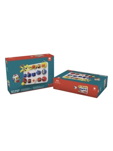 Montessori Busy Board Deluxe Set, Top Bright 2