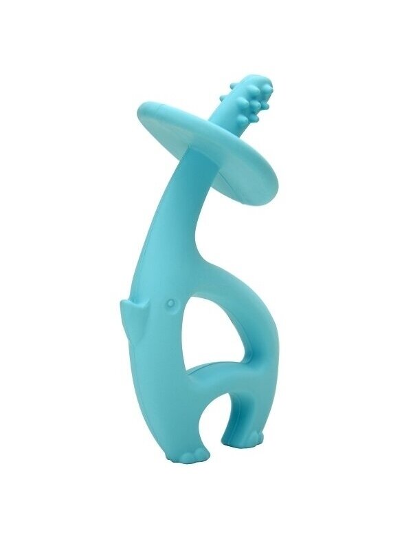 MOMBELLA teether, dancing elephant 3 months+ (Blue)