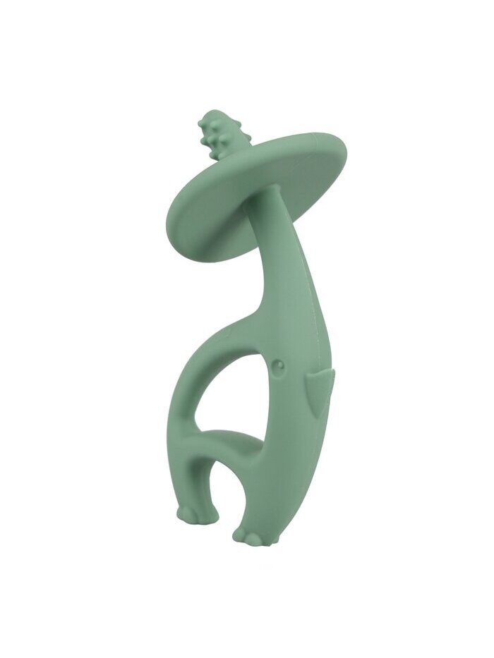 MOMBELLA teether, dancing elephant 3 months+ (Green) 2