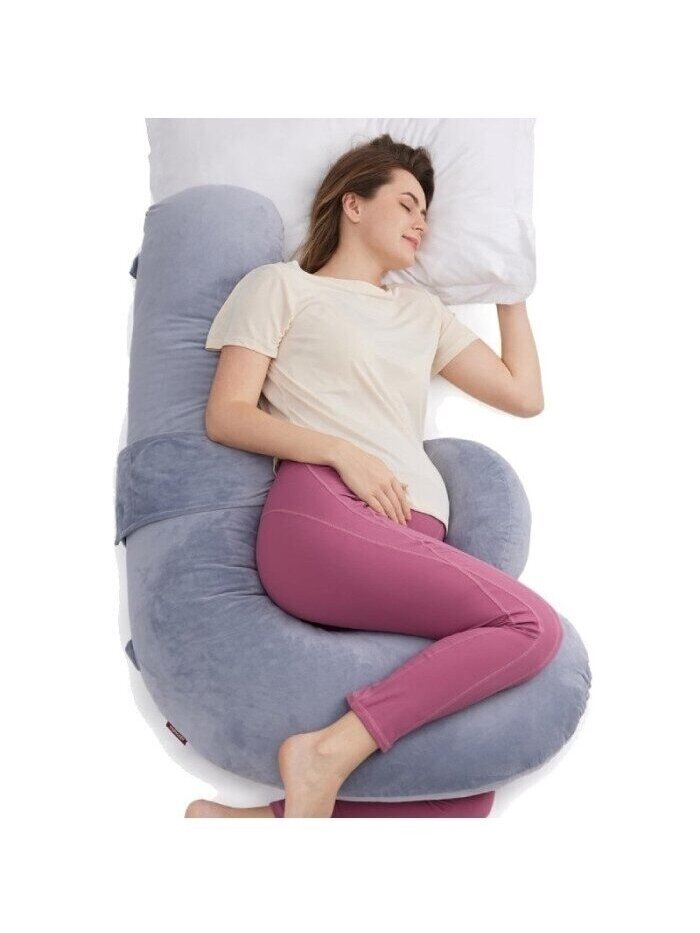 Momcozy raseduspadi, F-kujuline, hall 1