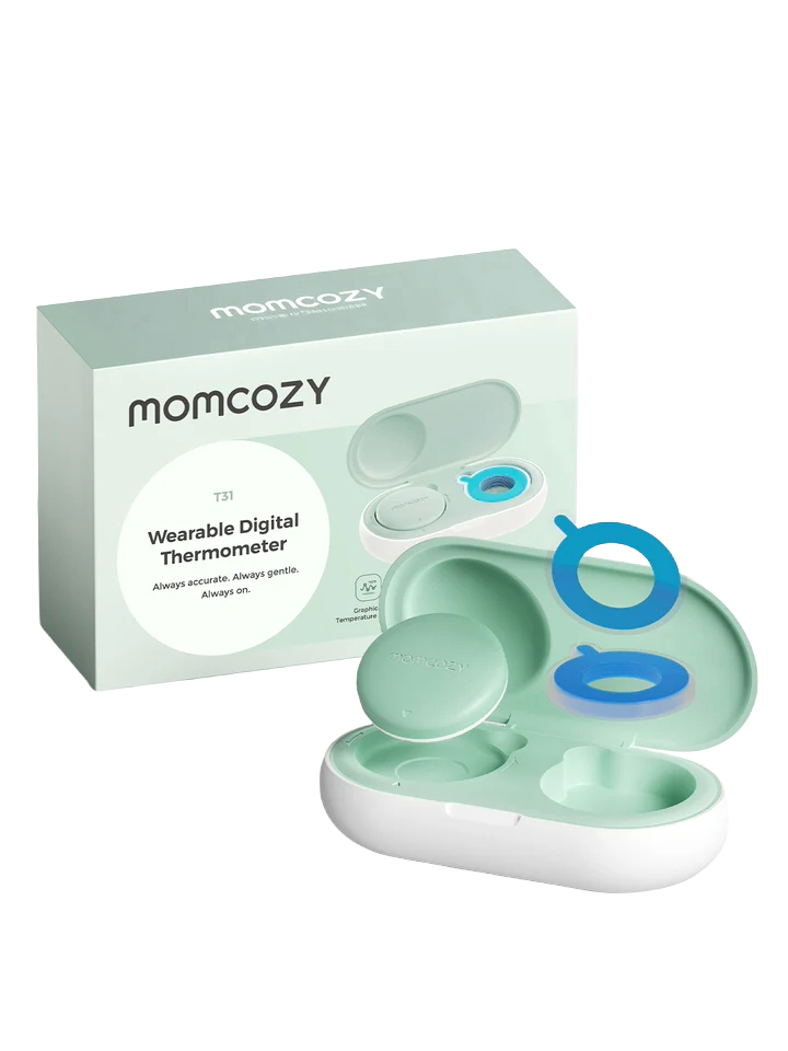 Momcozy nutikas beebi termomeeter, temperatuuri jälgimine rakenduses Momcozy nutikas beebi termomeeter, temperatuuri jälgimine rakenduses